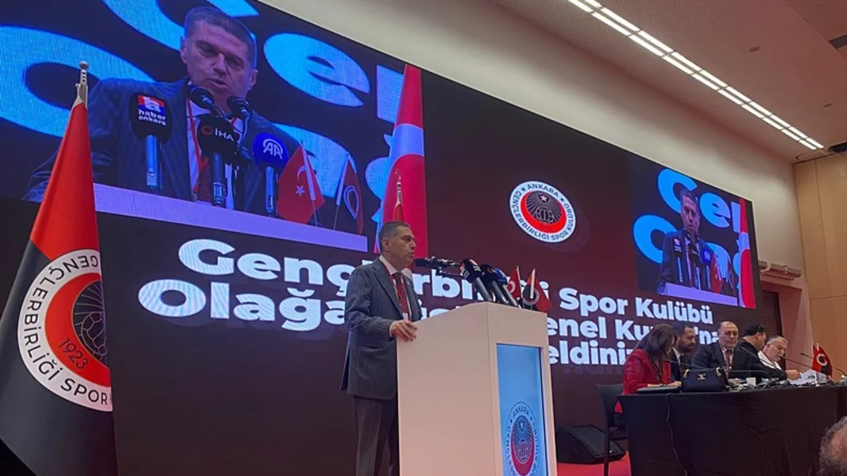 Gençlerbirliği'nde yeni başkan Arda Çakmak oldu