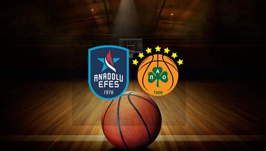 Anadolu Efes Panathinaikos maçı hangi kanalda? Anadolu Efes Panathinaikos maçı CANLI izle!