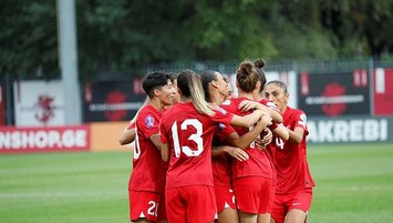 Milliler Gürcistan'da rahat kazandı!