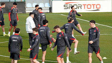 A Milli Futbol Takımı Macaristan ve Avusturya maçı hazırlıklarını sürdürdü