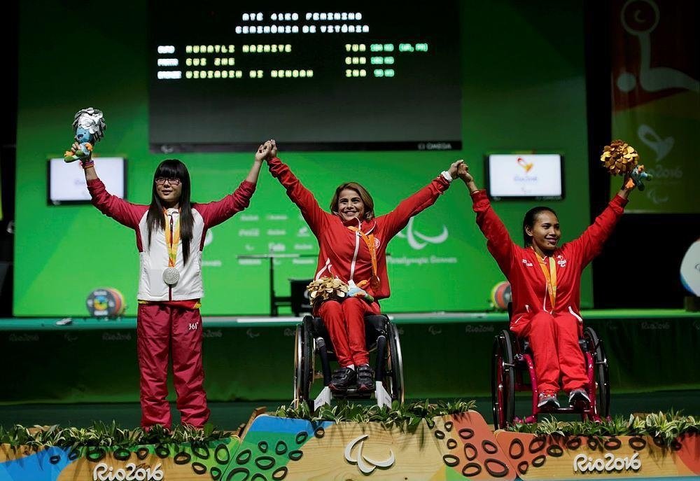 Nazmiye Muratlı Rio'ya damga vurdu