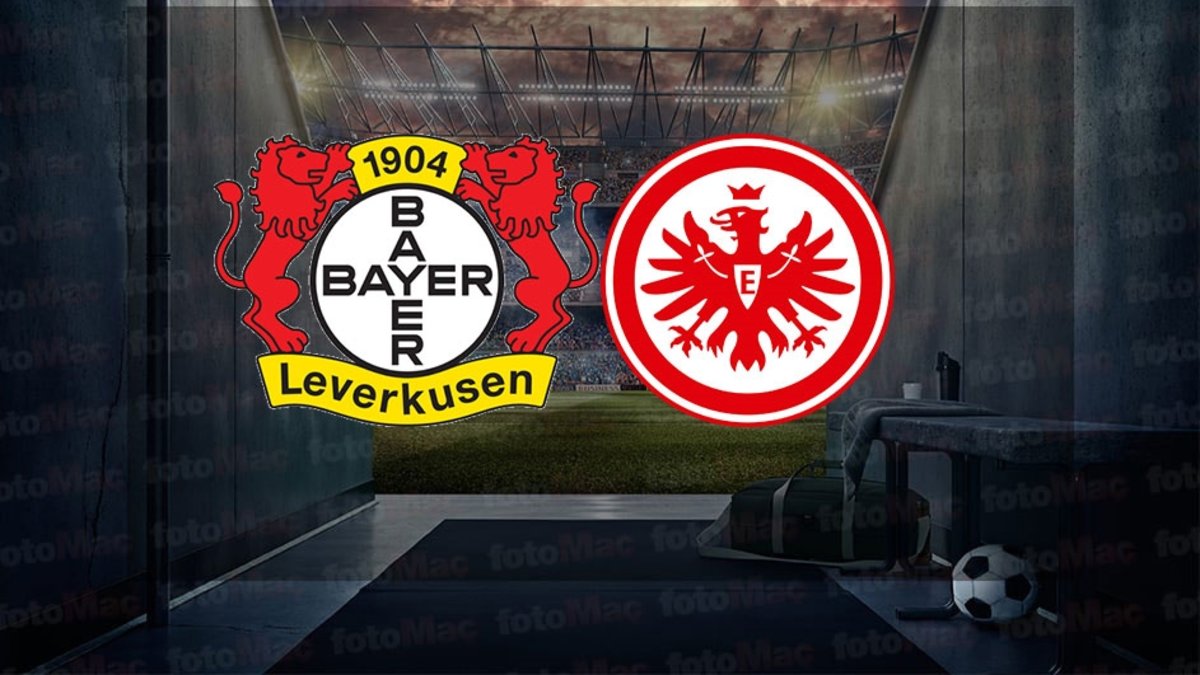 Bayer Leverkusen-Eintracht Frankfurt maçı ne zaman, saat kaçta ve hangi kanalda canlı yayınlanacak? | Almanya Bundesliga Bayer Leverkusen-Eintracht Frankfurt maçı ne zaman, saat kaçta ve hangi kanalda canlı yayınlanacak? | Almanya Bundesliga