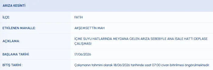 1781730241739.png Fatih su kesintisi 18 Haziran