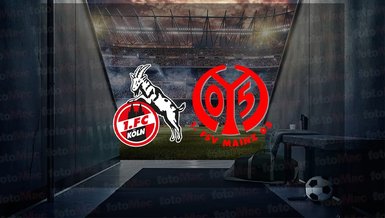 Köln - Mainz 05 maçı ne zaman? Saat kaçta ve hangi kanalda canlı yayınlanacak? | Almanya Bundesliga