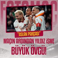Maçın ardından yıldız isme övgü!