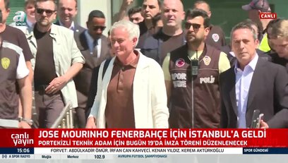 >Jose Mourinho taraftarları selamladı!