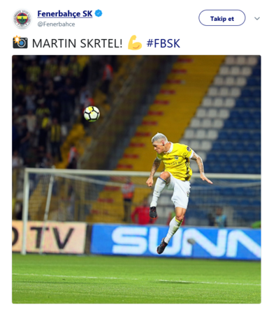 Fenerbahçeli futbolculardan Martin Skrtel’e geçmiş olsun mesajı