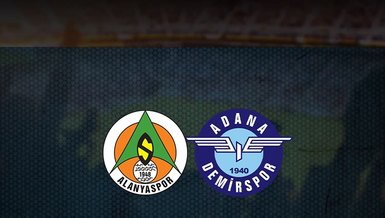 Alanyaspor-Adana Demirspor maçı CANLI