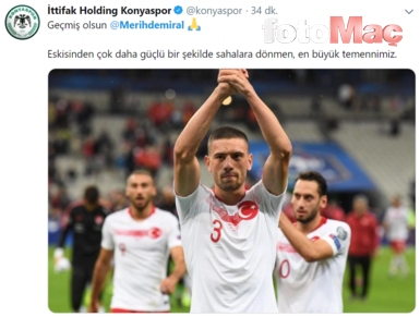 Merih Demiral için flaş paylaşım! Beşiktaş ve Ozan Tufan...