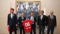 Bakan Yusuf Tekin’e ziyaret