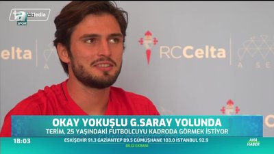 >Okay Yokuşlu Galatasaray yolunda