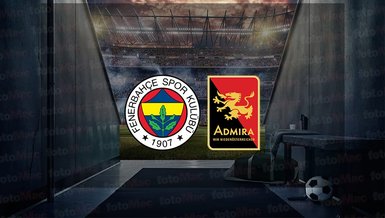Fenerbahçe - Admira Wacker maçı ne zaman, saat kaçta ve hangi kanalda canlı yayınlanacak? | Hazırlık maçı