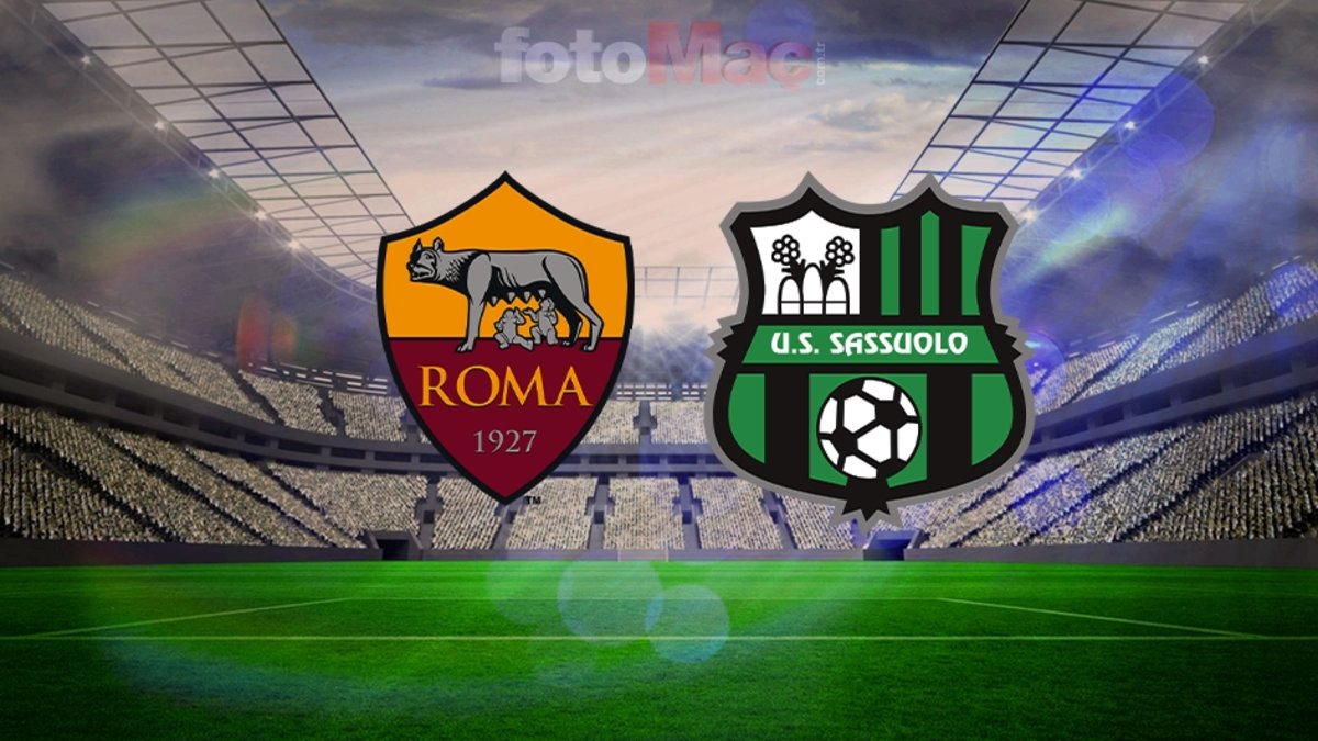 Başkentte zor randevu | Roma-Sassuolo maçı saat kaçta, hangi kanalda? Muhtemel 11'ler