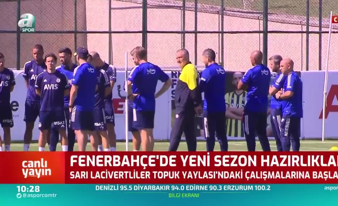 Fenerbahce Yeni Sezon Calismalarini Surduruyor Videosunu Izle Fotomac Tv