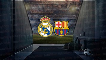 Real Madrid - Barcelona canlı izle!