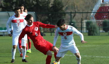 Spor Toto 1. Lig karmaları özel maçta karşılaştı