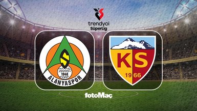 Corendon Alanyaspor-Zecorner Kayserispor CANLI: Maç saat kaçta ve hangi kanalda?