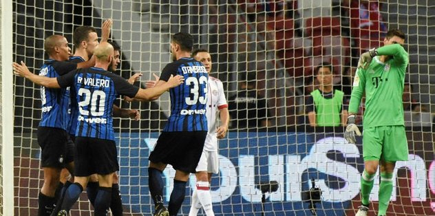 Inter, Bayern'i devirdi: 2-0