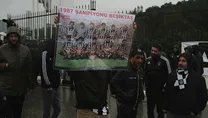 Kartallar uğurladı