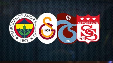 Son dakika spor haberleri | Fenerbahçe, Galatasaray, Trabzonspor ve Sivasspor'un maçları ne zaman? Avrupa fikstürü belli oldu