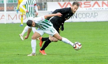 Giresunspor evinde berabere kaldı