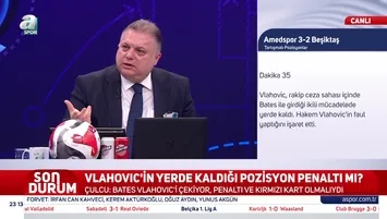 Vlahovic'in yerde kaldığı pozisyon penaltı mı? Mustafa Çulcu yorumladı
