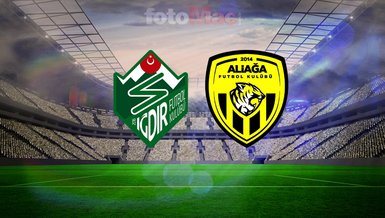 Alagöz Holding Iğdır FK-Aliağa Futbol AŞ maçı CANLI: Saati ve kanal bilgisi!