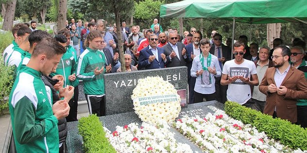 İbrahim Yazıcı mezarı başında anıldı