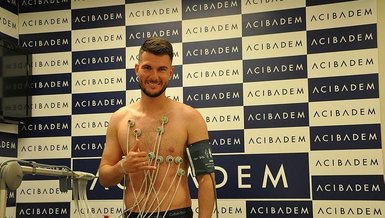 Sivasspor'un yeni transferi Robin Yalçın sağlık kontrolünden geçirildi