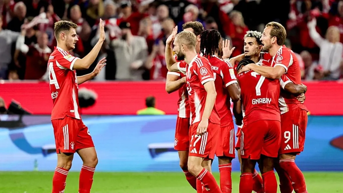 Bayern Münih 6-0 RB Leipzig (MAÇ SONUCU ÖZET)