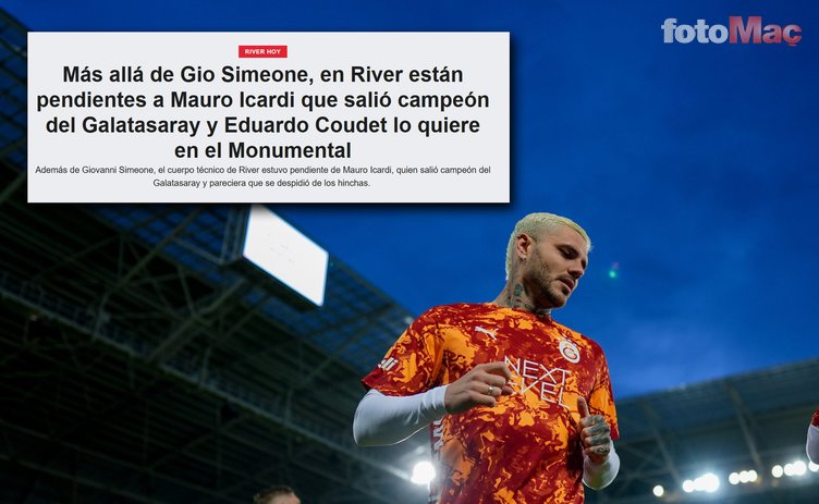 Galatasaray'da veda sonrası Mauro Icardi'ye talip!