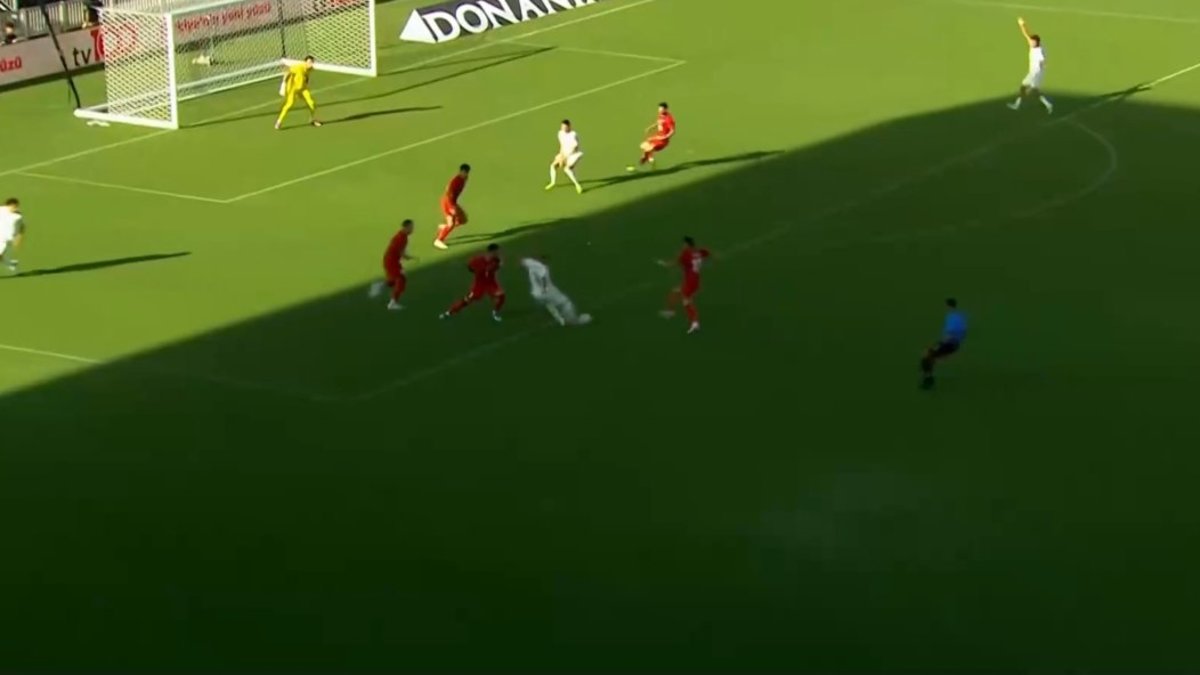 A Milli Futbol Takımımız karşısında Venezuela bu golle öne geçti