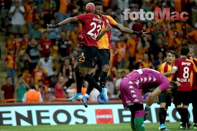 Galatasaray-Panathinaikos maçından kareler!