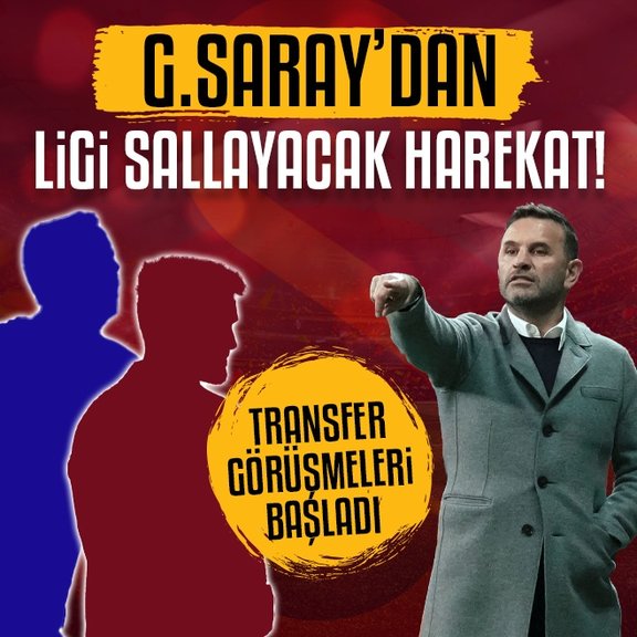 Galatasaray’dan ligi sallayacak harekat! Transfer görüşmeleri başladı
