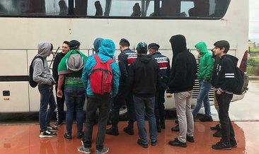 Bursaspor otobüsüne çirkin saldırı