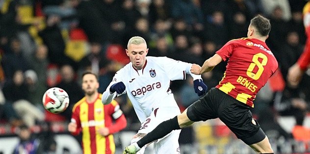 Trabzonspor'da Oleksandr Zubkov: Rakibin kırmızı kart görmesi...