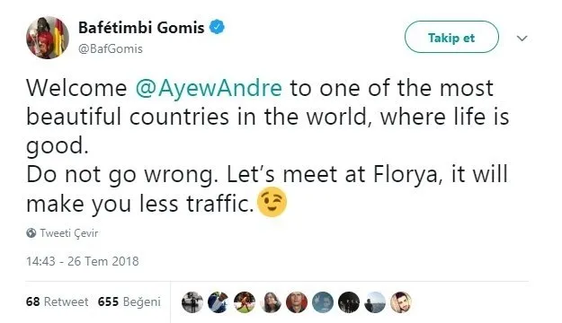 Fenerbahçe'den Gomis'e cevap! - 2