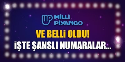 İşte Milli Piyango'da kazanan numaralar