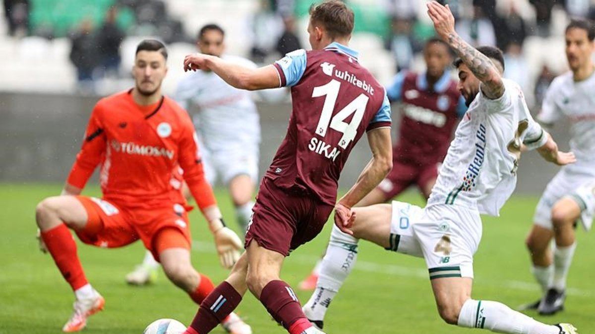 Tümosan Konyaspor 1-0 Trabzonspor | MAÇ SONUCU - ÖZET