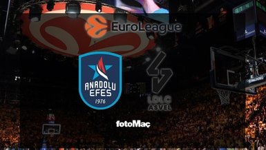 Anadolu Efes-Asvel maçı CANLI | EuroLeague