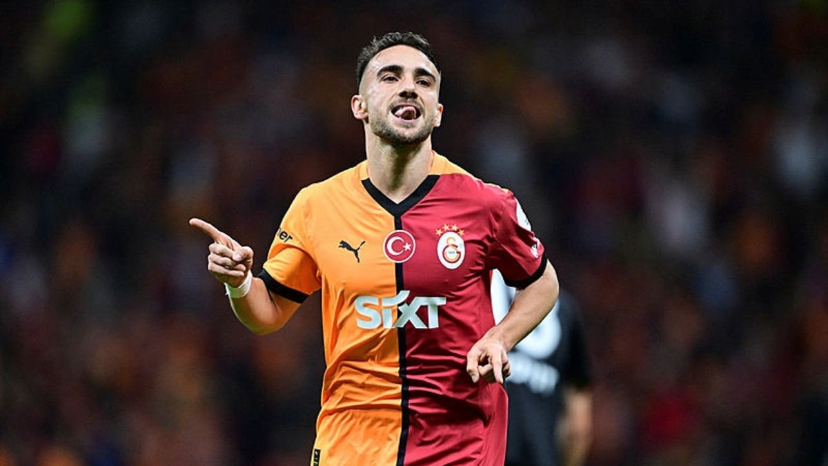 Galatasaray'da Yunus Akgün siftah yaptı!