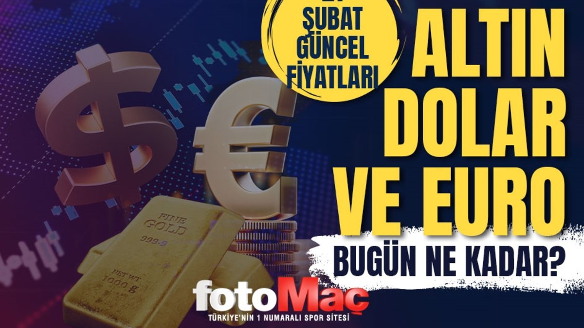 Gram altın fiyatı 21 Şubat: Çeyrek, yarım, tam altın güncel değerleri ve Dolar Kuru Gram altın fiyatı 21 Şubat: Çeyrek, yarım, tam altın güncel değerleri ve Dolar Kuru