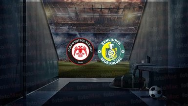 Çorum FK - Şanlıurfaspor maçı ne zaman, saat kaçta ve hangi kanalda canlı yayınlanacak? | Trendyol 1. Lig