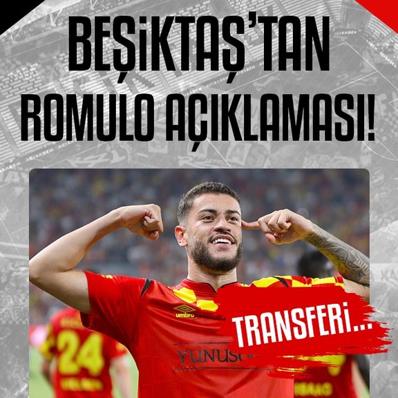 Beşiktaş’tan Romulo açıklaması!