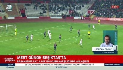 >İZLE | Beşiktaş Mert Günok'u transfer etti