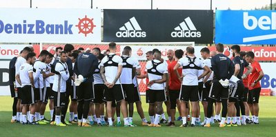 Beşiktaş hazırlıklarını sürdürdü