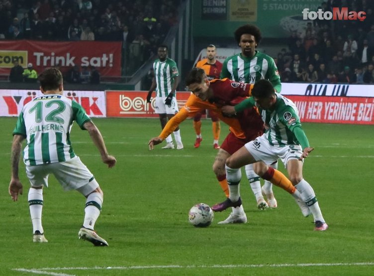 Konyaspor - Galatasaray maçında ortalık karıştı! Muslera ve Sehic birbirine girdi