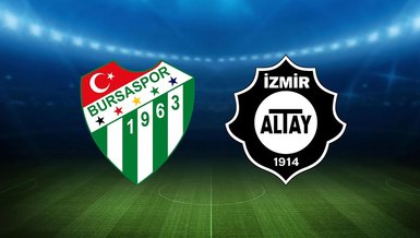 Bursaspor - Altay TFF 1. Lig maçı ne zaman, saat kaçta ve hangi kanalda?