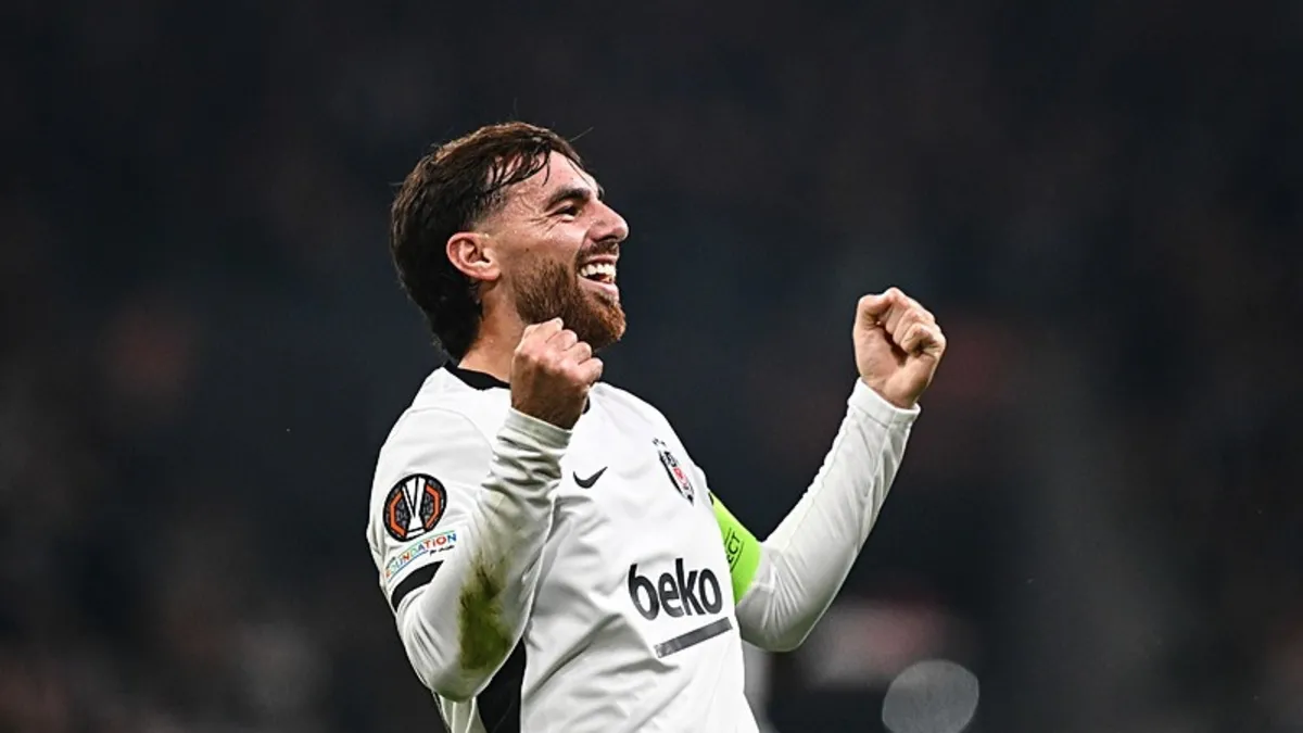 Sakatlığı geçen Orkun Kökçü Beşiktaş'ın Kocaelispor maçı hazırlıklarında takımla çalıştı