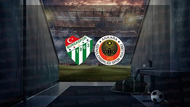 Bursaspor - Gençlerbirliği maçı ne zaman, saat kaçta ve hangi kanalda canlı yayınlanacak? | TFF 1. Lig